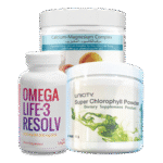 PACK-1 x OmegaLife-3 Resolv 1 x Super Chlorophyll 1 x Cal Mag Complex